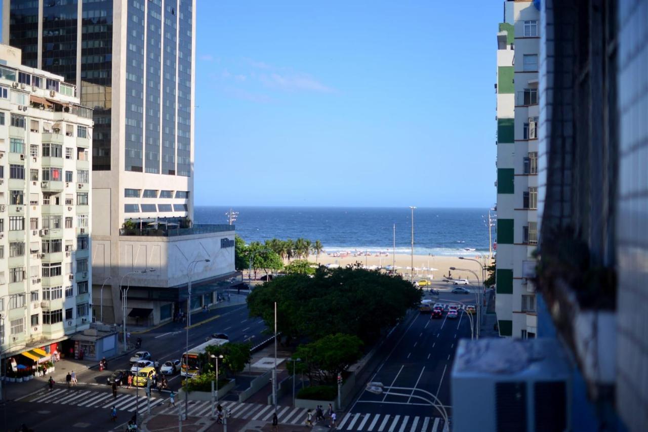 Vista Mar Luxo Copacabana Río de Janeiro Exterior foto